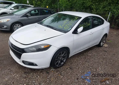 2013 Dodge Dart Sxt из США, поврежденный, VIN 1C3CDFBA9DD339627